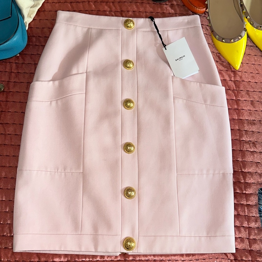 New Balmain skirt